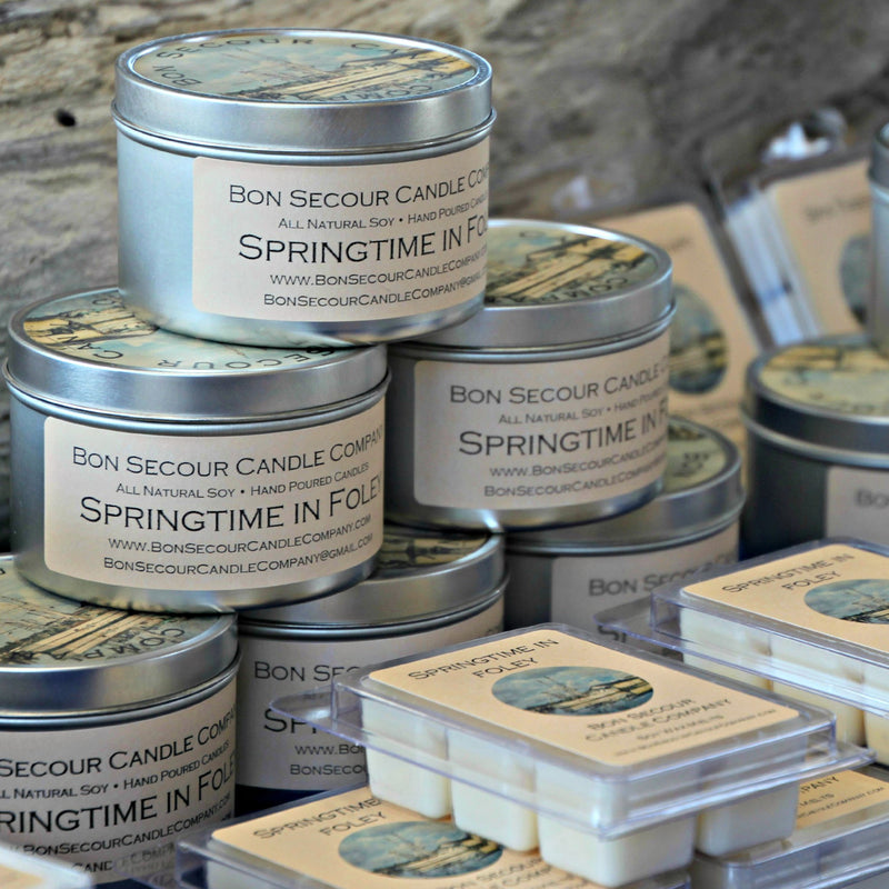 Springtime in Foley Soy Candle Tin